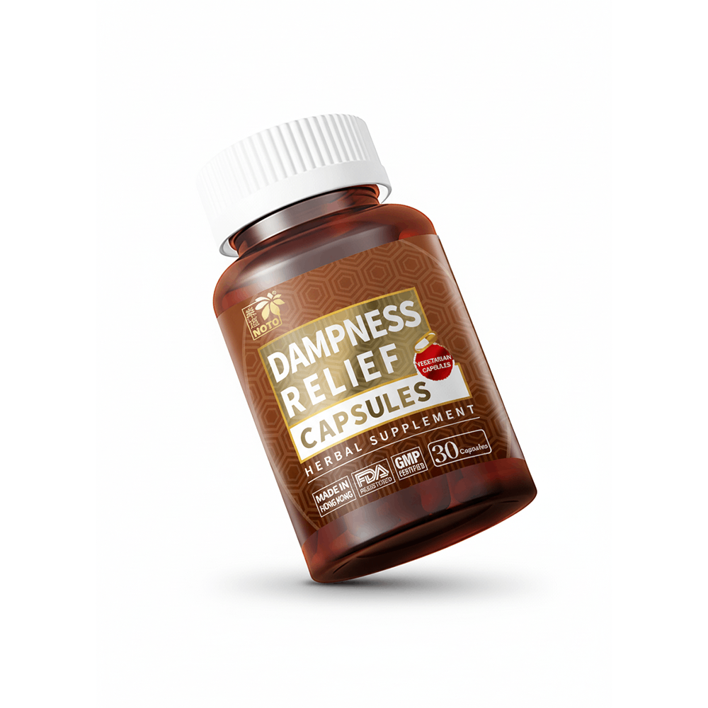 NOTO Dampness Relief Capsules - Traditional Chinese herbal supplement for fluid balance