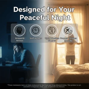 GABATONIN for stressed individuals, shift workers, travelers and restless sleepers