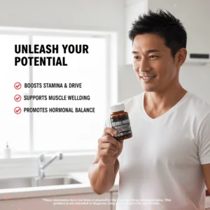 GENKI-MAN benefits - boost stamina, drive, muscle wellness and hormonal balance for men