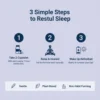 GABATONIN 3 simple steps to restful sleep - take capsules, relax, wake refreshed