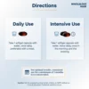 WHOLELOVE HAIR dosage directions - take 1-2 softgel capsules daily with water