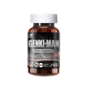 GENKI-MAN Men Is Vitality And Performance Supplement with Black Maca And Plantagra